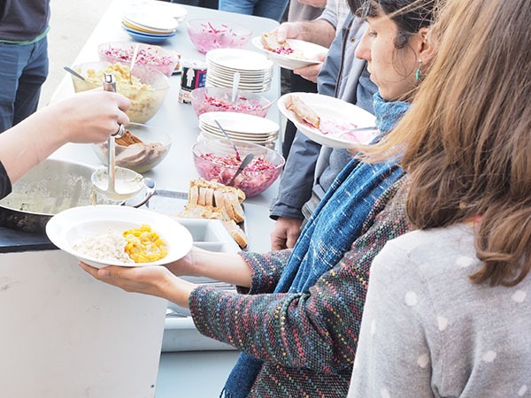 Dégustation lors d'un atelier avec le Parchemin et la Maison Paysanne - @MargotGM