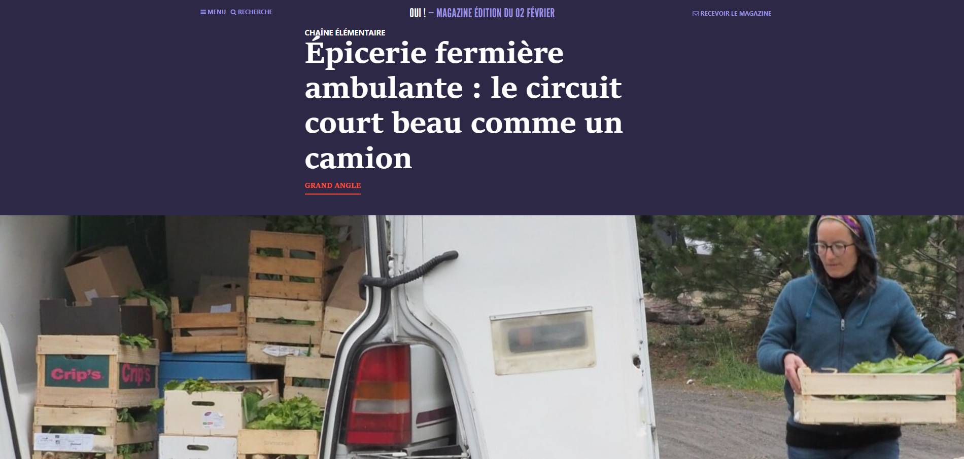 Article EPAS Ruche qui dit oui