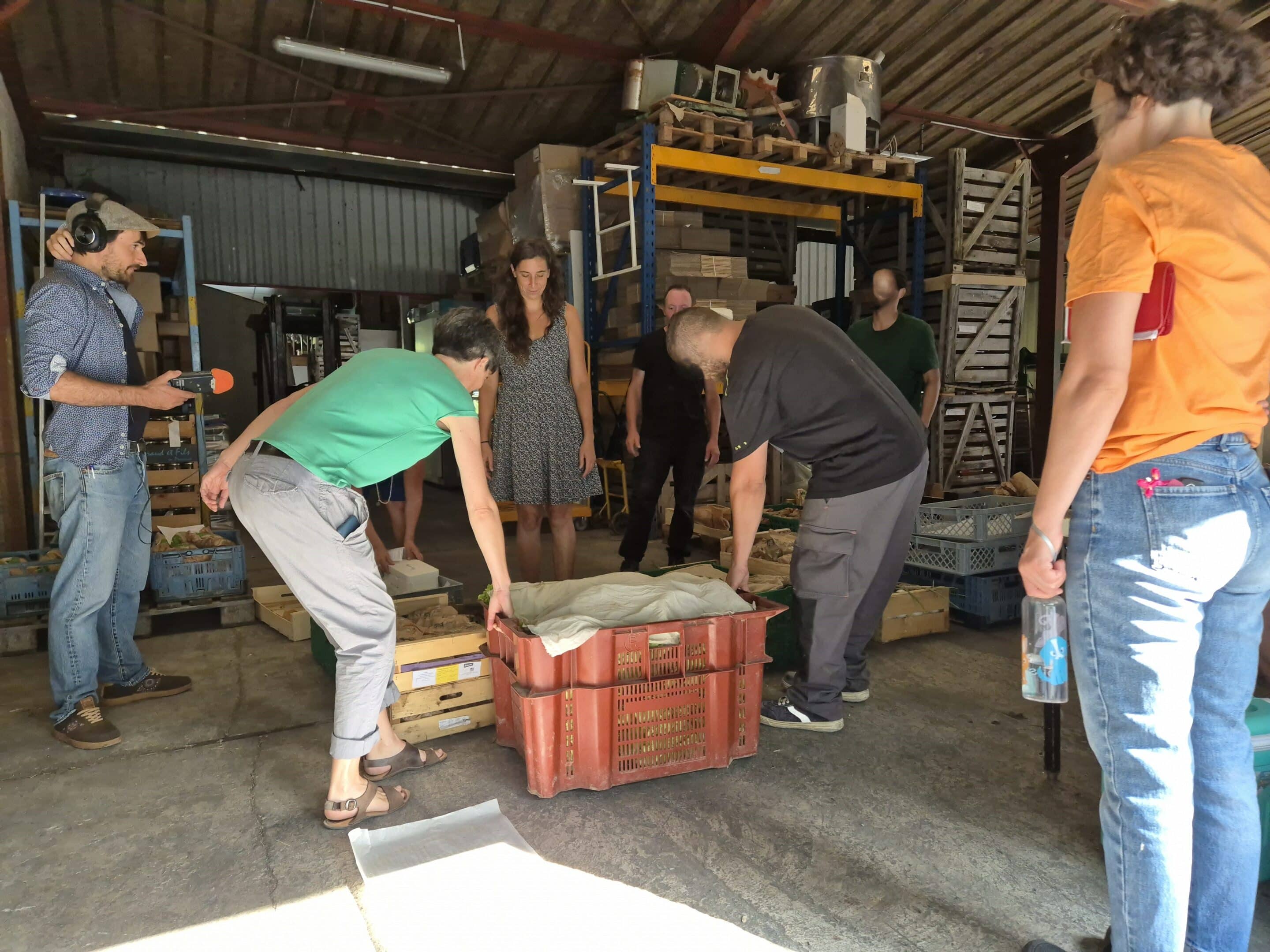 Atelier à l'EPAS avec le Parchemin et la Maison Paysanne de l'Aude - @MargotGM