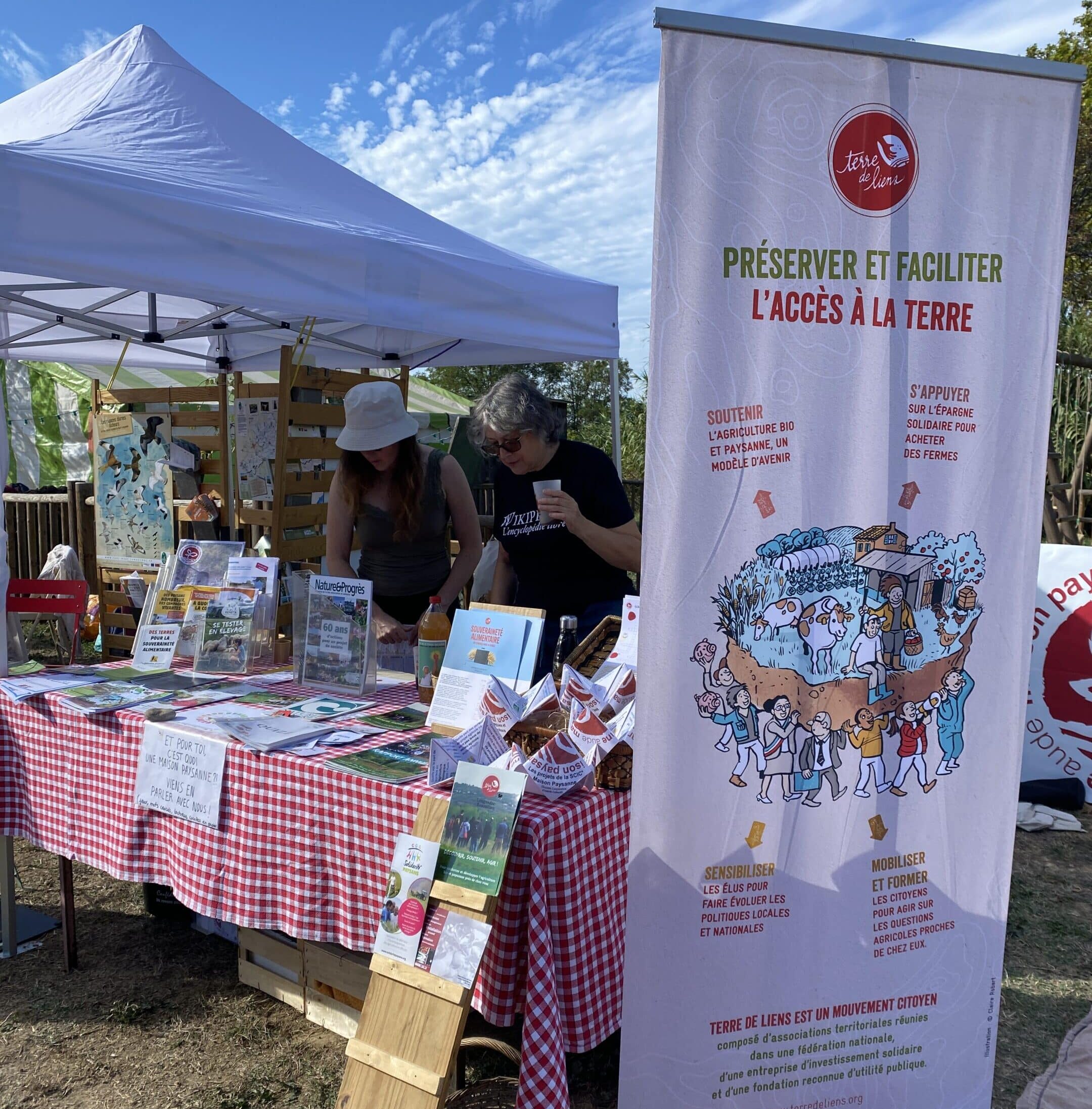 Fête paysanne d'Azillanet - stand Maison Paysanne