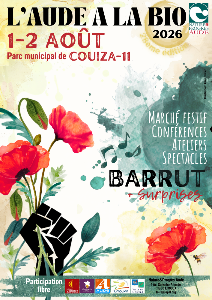 Aude à la Bio, 28e édition à Couiza