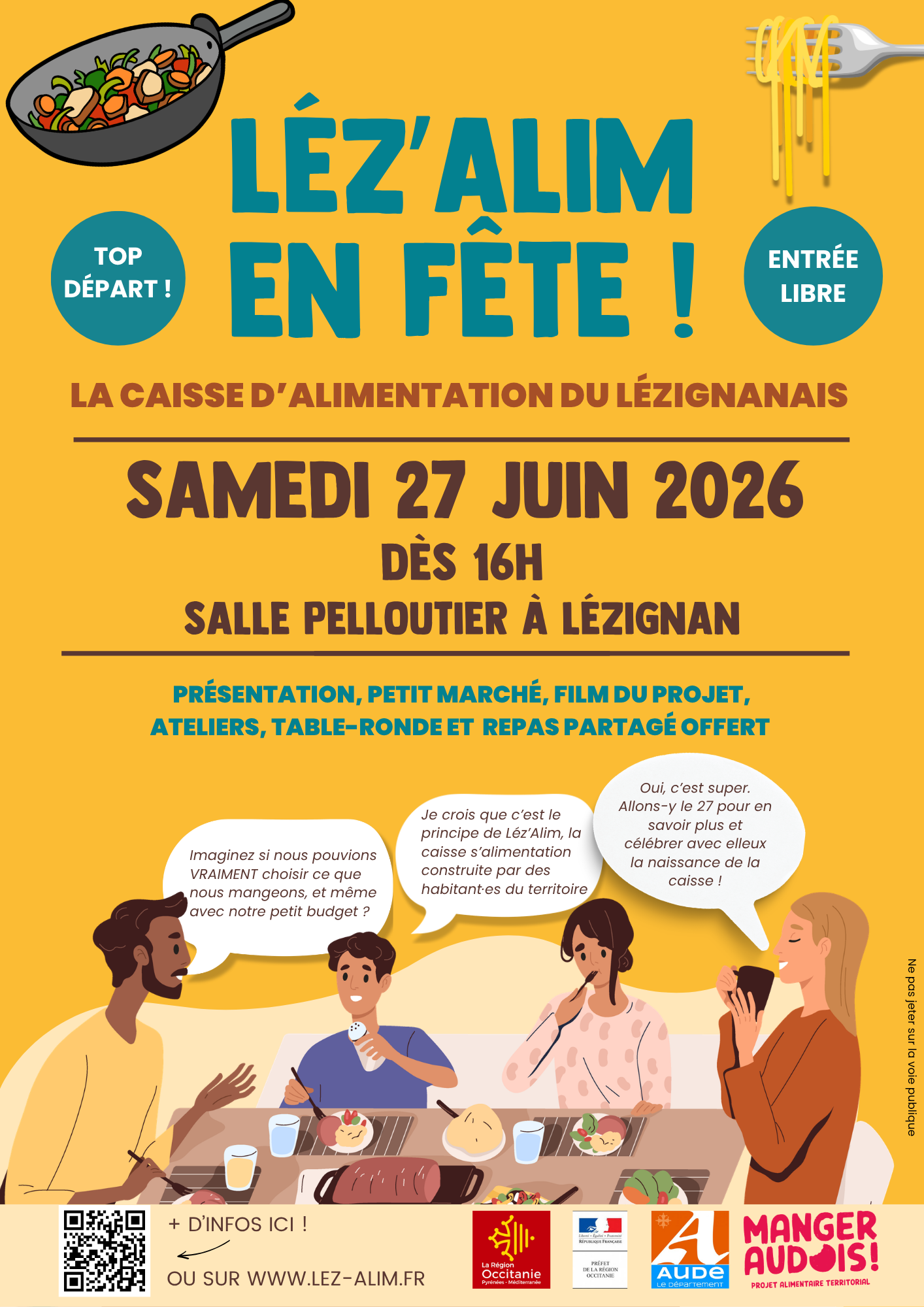 Léz'Alim en fête ! Lancement de la caisse d'alimentation le 27 juin à Lézignan-Corbières Léz'Alim en fête ! Lancement de la caisse d'alimentation le 27 juin à Lézignan-Corbières