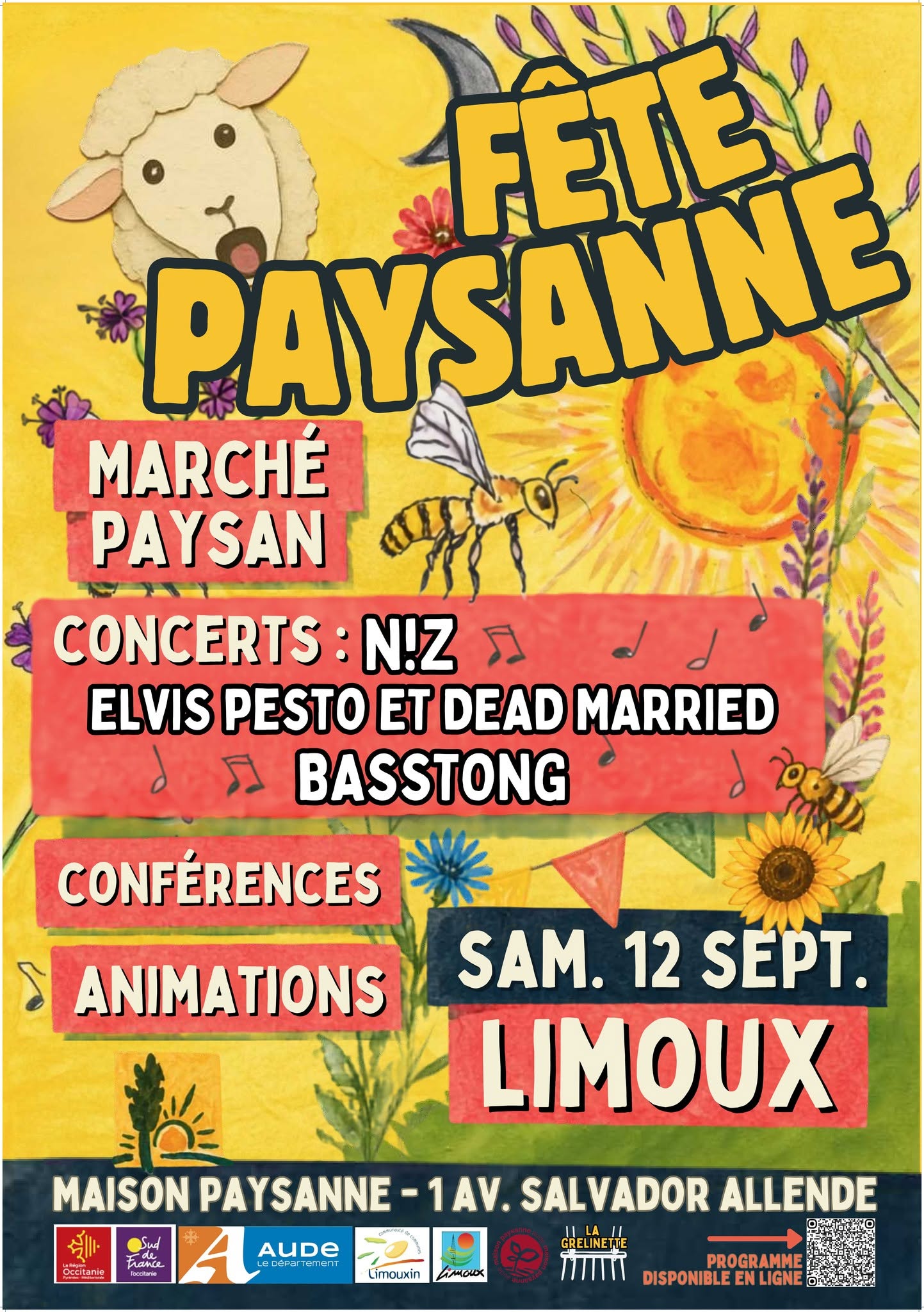 Afiche fete paysanne 2026 fete paysanne 2026